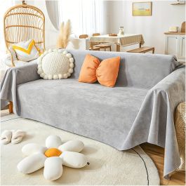 Wasserdichte Hundedecke – Rutschfester Sofaschutz, 40x50 Cm, Beige, Waschbar